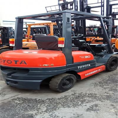 China Used Forklift 3 Ton, Pallet Forklift Fd30 Toyota Diesel Forklift with Side Shift for sale