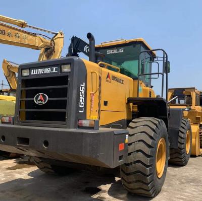 China Cargador usado Lingong LG956L Front Loader de la rueda de China con buenas condiciones en venta