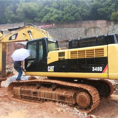 Chine Excavatrice utilisée Digger, grande excavatrice Made de chenille de l'excavatrice 349d de Caterpillar au Japon à vendre