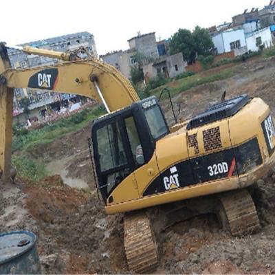 Chine Bêcheur utilisé de chenille de l'excavatrice 320d de Caterpillar avec le moteur diesel à vendre