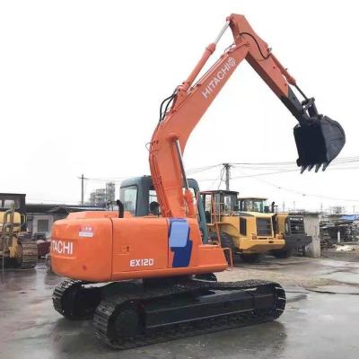 Chine Excavatrice utilisée de Hitachi Ex 120-3 d'excavatrice de chenille petite avec Isuzu Diesel Engine à vendre