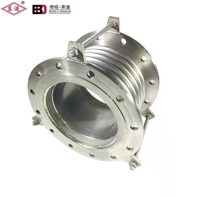 China Joining Pipe Lines Jiangsu Iceberg Factory Outlet Flange Type Bellows Metal Expansion Joint for sale