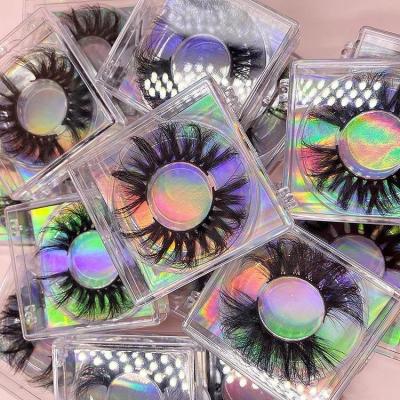 China Natural Lashes Wholesale 3D Silk Eyelashes Faux Mink Customized Boxes Full Strip Lash False Eyelashes for sale