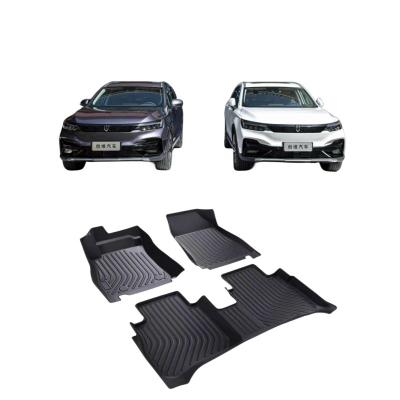 China Fully Surrounded Double Anti-Slip Carpet Car Foot Mat for Skyworth EV6 and Skywell ET5 for sale