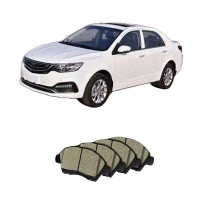 China Sistema de frenos de automóviles para 21.08- Cuatro generaciones Emgrand Pads frontales y traseros en venta