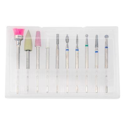 China Nail Art Beauty High Quality Ceramic Electric Nail Drill Bit Set Manicure Pedicure Grinding Bit For Drill Machine 7PCS/SET for sale