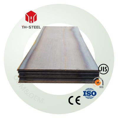 China Boiler Plate ISO9001 600-1500mm  Black MS Hot Rolled Carbon Steel Plate for sale