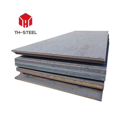 China Boiler Plate 600-1500mm  Black MS Hot Rolled Carbon Steel Plate for Building Material for sale