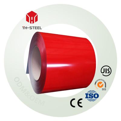 China Making pipes pre-painted galvanized steel coil white color code 9016 prepainted galvanized steel coil 0.4mm ppgl in steel coils color coated for sale