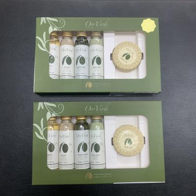 China Bath Olive Oil Bath Set Pure Amenities Organic Natural for sale