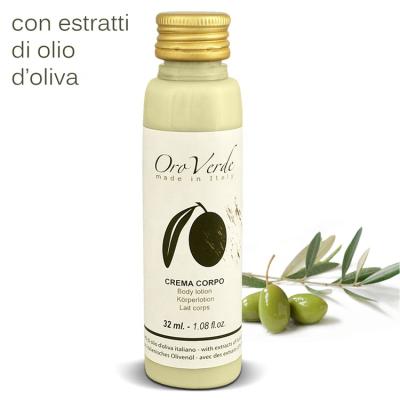 China Organic Golden Moisturizer Olive Oil Body Lotion 32ml Luxury Hotel Amenities for sale