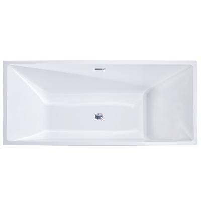 China Freestanding Bathroom Sanitaryware Modern Simple Hot Sale New Product White Bathtub for sale