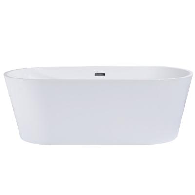 China Freestanding Cheap Bathroom Soaking Freestanding Round Acrylic Bathtub for sale