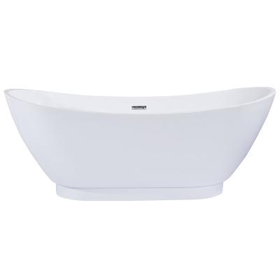 China Freestanding Comfortable High Grade Portable Acrylic Freestanding Bathtub For Adults for sale