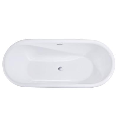 China Free Standing Bathtub Acrylic Soaking Tub For Bathroom for sale