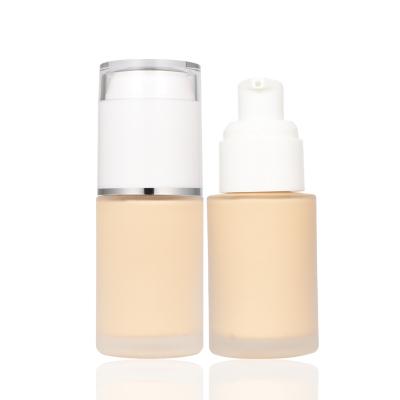 China Acne/Spot Removing No Logo 10 Colors Makeup Private Label Foundation Full Cover Foundation Liquid Wholesale for sale