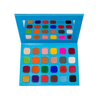 China Free Sample Waterproof Makeup Eyeshadow 24 Color Eyeshadow Palette Private Label With Low MOQ Eyeshadow Palette for sale