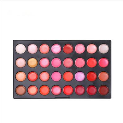 China Sunscreen Moisturizing Lip Gloss Palette Customized Logo Waterproof Makeup Lip Gloss Palette OEM/ODM for sale