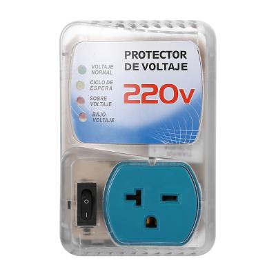 China Household AC220 20A Voltage Protector De Voltaje Adjustable Household Single Phase for sale