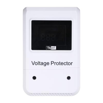 China TV/DVD/PC/Fridge/Fax/HI-FI/Laptops/Mobile Phone/AC Tiqpit/1916 Digital Air Conditioner Voltage Protector Adjustable Air Conditioner Surge Voltage Protector 220V Single Phase Direct Wiring for sale