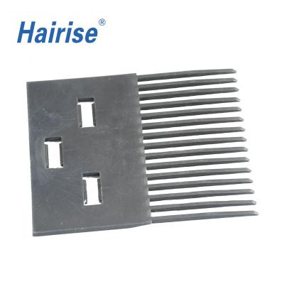 China Hairise HarURB-15T Wholesale High Quality Plastic Transition Conveyor Chain Support Comb For Conveyor System for sale