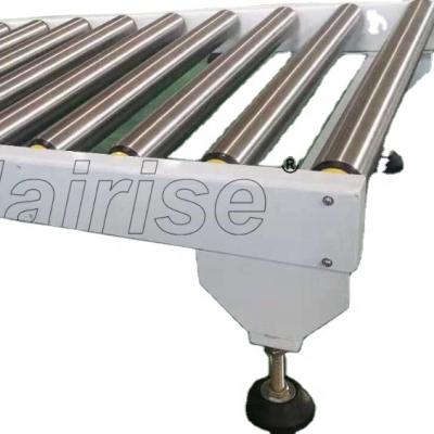 China Hairise Heat Resistant Telescopic Plastic Skid Wheel Roller Conveyor for sale