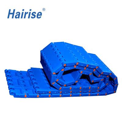 China Hairise Heat Resistant Flush Grid Modular Belt For Carton Box Conveyor Belt Cleaning System for sale