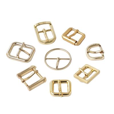 China Pin Buckle Hardware Factory Heavy Duty Metal Ring Buckle Webbing Pin Belts Custom Buckle For Women Mens Bag Making Accessories for sale