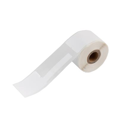 China Scratch Off Aimo Universal Wholesale Stocked F Labels Roll 35 x 30mm Thermal Paper F Adhesive Jewelry Label for sale