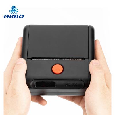 China Aimo M200 203 dpi Black and White QR Code Wholesale Blue Tooth Receipt Thermal Printer 80mm for labeling for sale