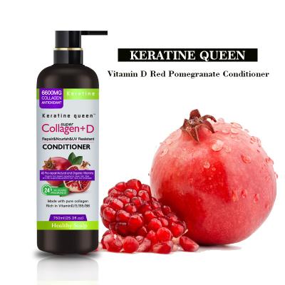 China Manufacturer Hair Care Red Replenishing Pomegranate Repairing 750ml Hair Shampoo Conditioner Set for sale