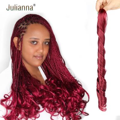 China Synthetic Braiding Hair Pony Style Braiding Hair Synthetic Wavy Yaki Wavy Yaki Elephant Deep Curly African Hair Braiding Hair Extensions For Braids for sale