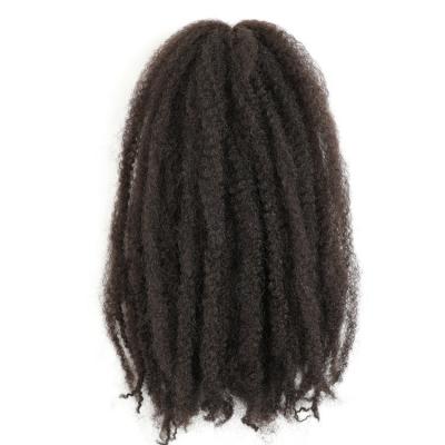 China Hot Water Setting Braids For African Hair Kanekalon Synthetic Marley Hair Extension 18inch for sale