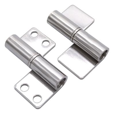 China Heavy Duty Detachable Door Hinge Stainless Steel Flag Hinges Removable Pull Out Hinge for sale