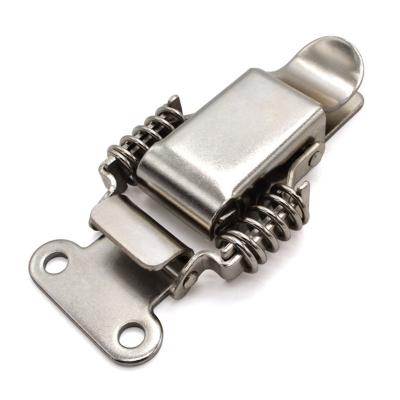 China Adjustable Compression Latch Spring Latch Locking Toggle Latch with Hook Plate Flange Latch Hook Latch for sale