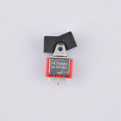 China Electrical Equipment Factory Direct Sale 3 PIN ON ON PC Terminal Horizontal Right Angle Rocker Switch for sale