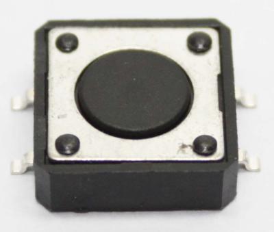 China Ps66 12*12 Series Tact Switch SMD 4pin 12v Push Button Switch Manufacture for sale