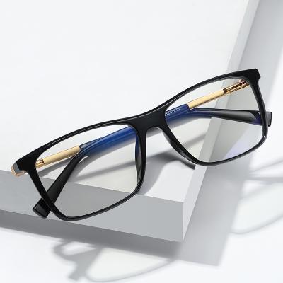 China Square Computer Glasses Classic Shades Glasses Eyewear Blue Light New Style Mens Womens Optical Sight Blocking Glasses for sale