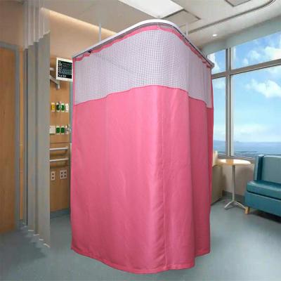 China Blackout Custom 100% Polyester Materials Medical Clinic Hospital Partition Curtain for sale