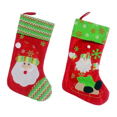 China 2019 Factory Price Recyclable Hot Sales Decoration Christmas Boot Socks for sale