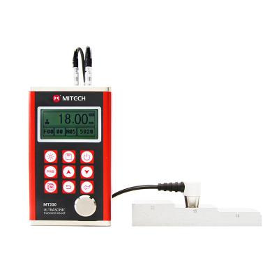 China Long Standby Coat Thickness Gauge , USB 2.0 Ultrasonic Thickness Meter MT200 for sale