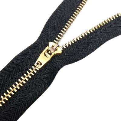 China Auto Lock Metal Zipper Y Teeth For Jeans Auto Lock Gold Plated Best Quality And Price for sale