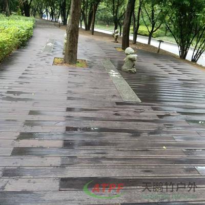 China Wandeling Veranda vloerplanken Bamboe Dekken 8 inch Te koop