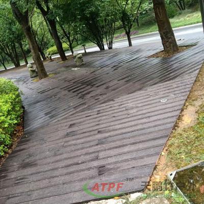 Cina FSC Certified Dark Decking Boards Bambù Decking esterno in vendita