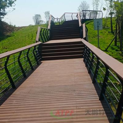 Chine Plaques de pont en bambou carbonifié à vendre