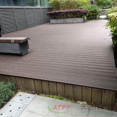 Chine Planches de terrasse en bambou carbonifiées et traitées 4.8M sur mesure à vendre