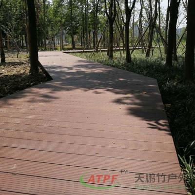 China Kohlenstoffhaltiges Deckingboard aus Bambusholz 18 Ft OEM zu verkaufen