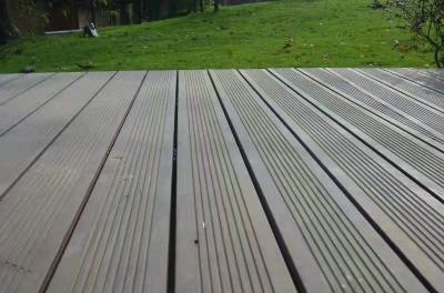 China Transform Deck Eco Friendly Composite Decking Trims Carvão escuro e claro à venda