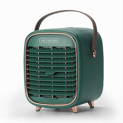 China USB Portable Mini Air Cooler Air Cooler Small Air Conditioner Fan Ultra Mini Home Dormitory Office Air Cooler for sale