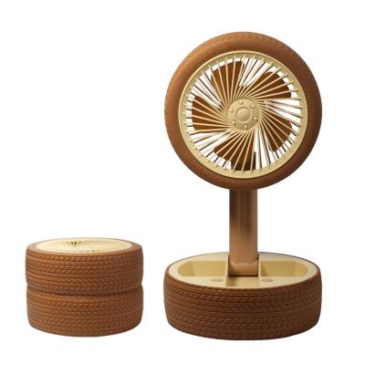 China Unique shape design and 2021 mini fan electric fan package portable usb fan 2021 high speed portable foldable table mini desk for sale